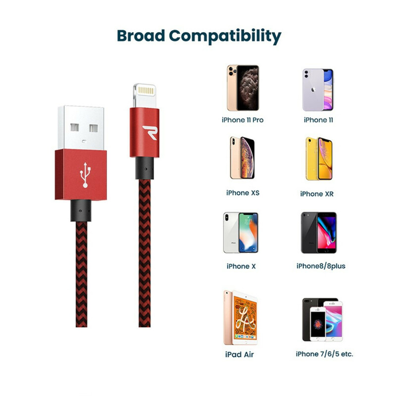 Câble de Charge de Données USB et MFI pour l'iPhone RAMPOW