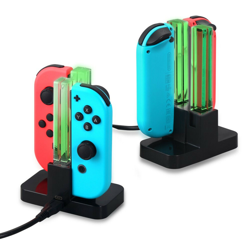 Support DOBE Chargeur avec Voyant Lumineux pour Nintendo Switch