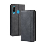 Flip Cover Honor 20 Lite Effet Cuir Vintage Stylisé