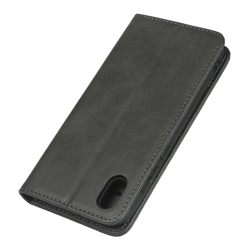 Flip Cover Huawei Y5 2019 / Honor 8S Style Cuir Sobriété