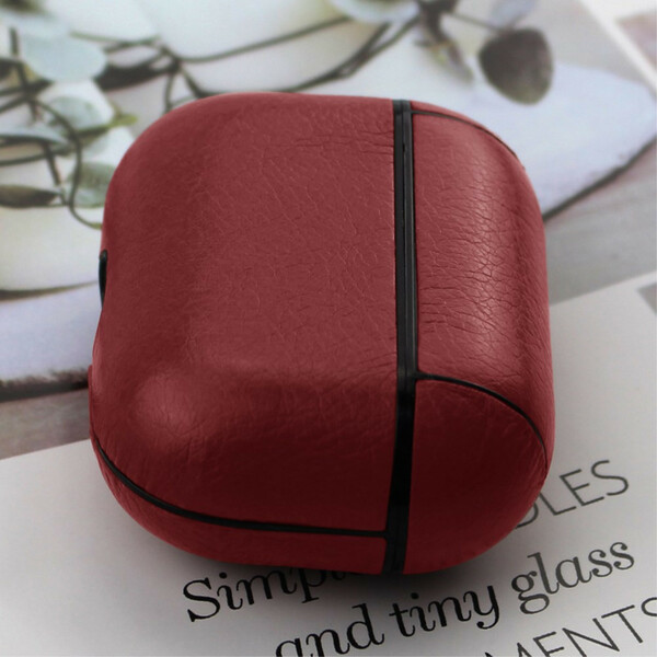 Coque AirPods Pro Simili Cuir Antidérapant