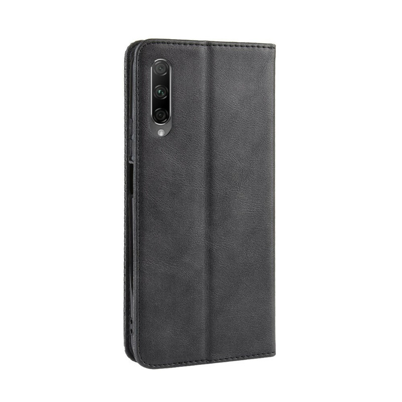 Flip Cover Honor 9X Pro Effet Cuir Vintage Stylisé