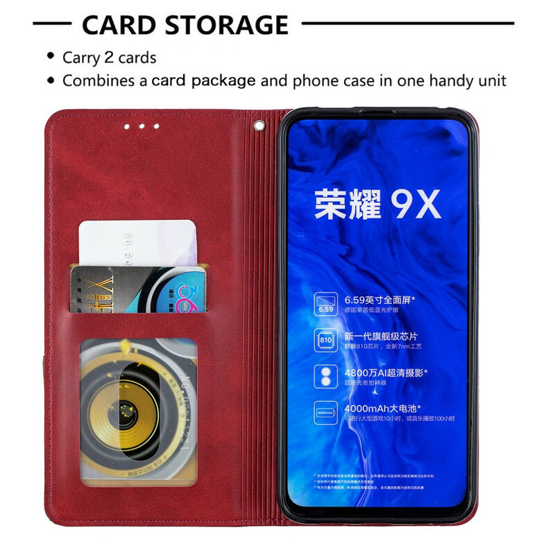 Flip Cover Honor 9X Pro Max Style Artiste