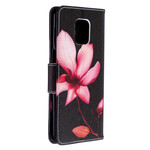 Housse Xiaomi Redmi Note 9S / Redmi Note 9 Pro Fleur Rose