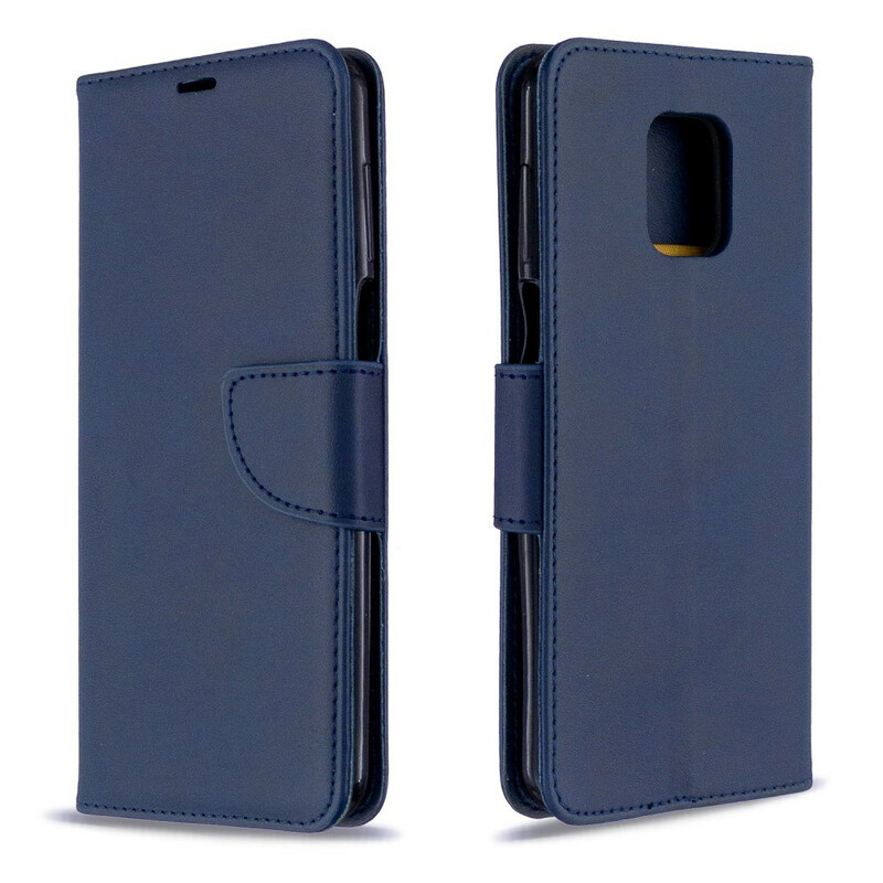 Housse Xiaomi Redmi Note 9S / Redmi Note 9 Pro Style Cuir à Lanière