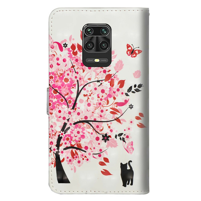 Housse Xiaomi Redmi Note 9S / Redmi Note 9 Pro Arbre Rose