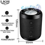 Haut-parleur Bluetooth 5.0 Stereo Subwoofer