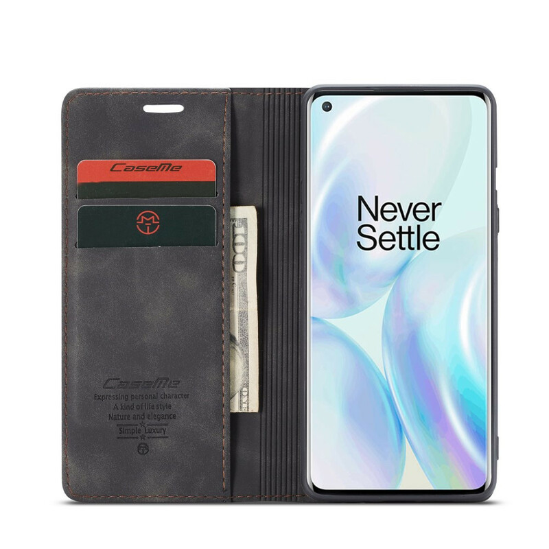 Flip Cover OnePlus 8 CASEME Simili Cuir