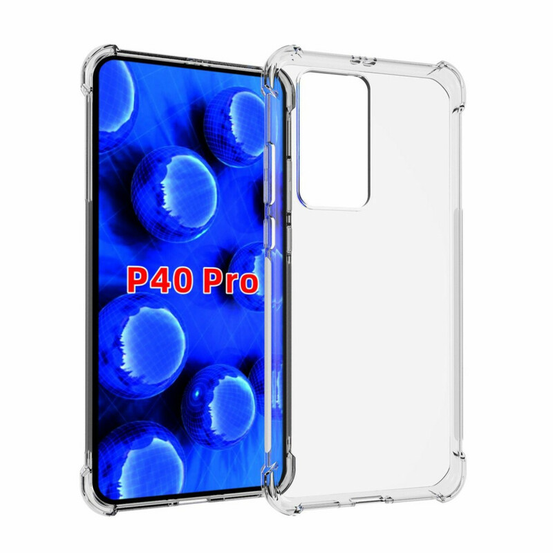 Coque Huawei P40 Pro Transparente Coins Renforcés