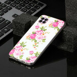 Coque Huawei P40 Lite Fleurs Liberty Fluorescente