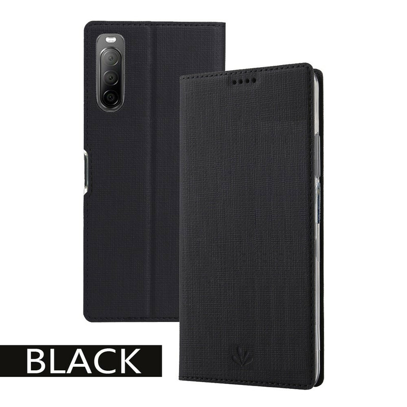 Flip Cover Sony Xperia 10 II Texturée VILI DMX