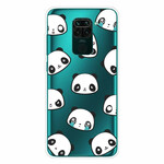 Coque Xiaomi Redmi Note 9 Pandas Sentimentaux