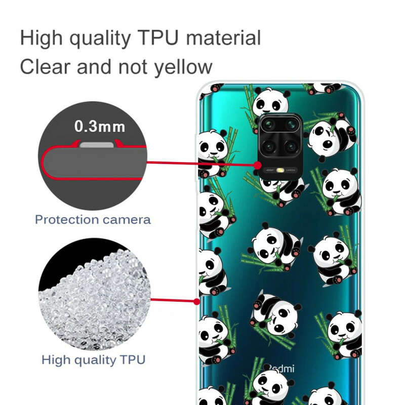 Coque Xiaomi Redmi Note 9S / Redmi Note 9 Pro Petits Pandas