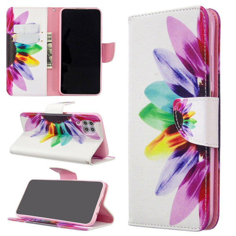 Housse Huawei P40 Lite Fleur Aquarelle