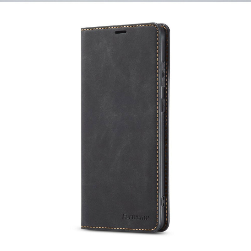 Flip Cover Xioami Redmi Note 9S / Redmi Note 9 Pro Effet Cuir FORWENW