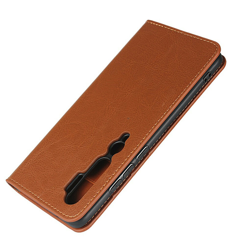 Flip Cover Xiaomi Mi Note 10 / Note 10 Pro Cuir Véritable