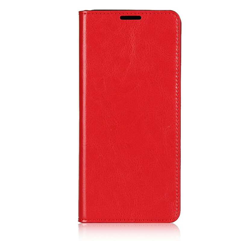 Flip Cover Oppo Find X2 Pro Cuir Véritable