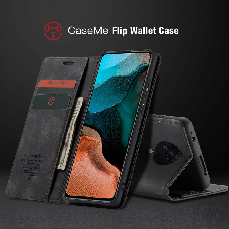 Flip Cover Xiaomi Poco F2 Pro CASEME Simili Cuir