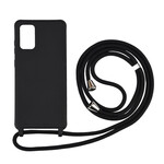 Coque Samsung Galaxy S20 Ultra Silicone et Cordon Pratique