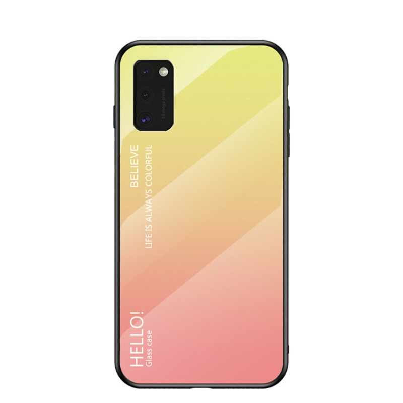 Coque Samsung Galaxy A541 Verre Trempé Hello