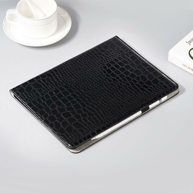 Étui iPad Pro 11" (2020) Peau Crocodile Monochrome