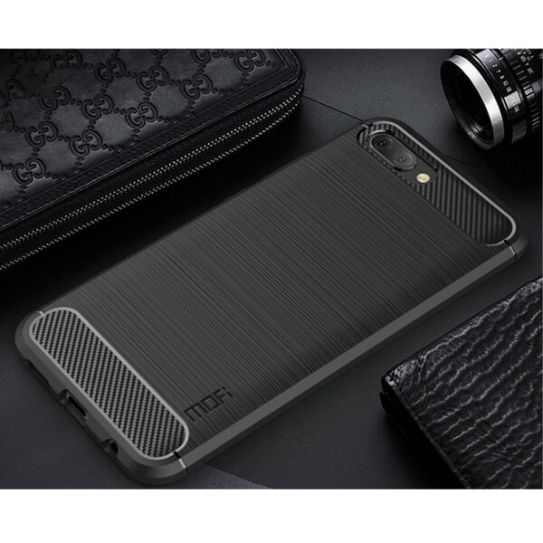 Coque Honor 10 Fibre Carbone Brossée MOFI