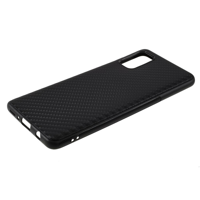 Coque Samsung Galaxy A41 Fibre Carbone