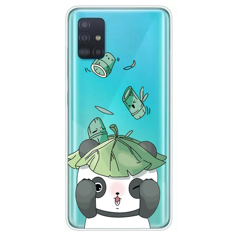 Coque Samsung Galaxy A51 Panda Jongleur