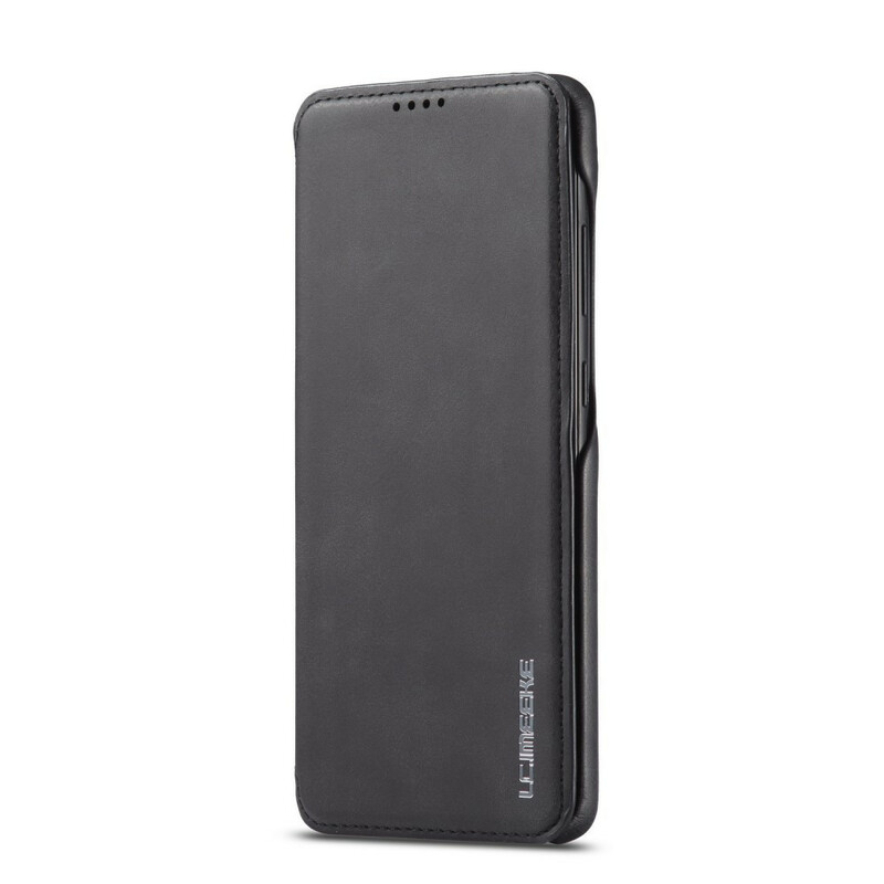 Flip Cover Samsung Galaxy A51 LC.IMEEKE Effet Cuir