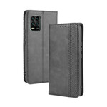 Flip Cover Xiaomi Mi 10 Lite Effet Cuir Vintage Stylisé