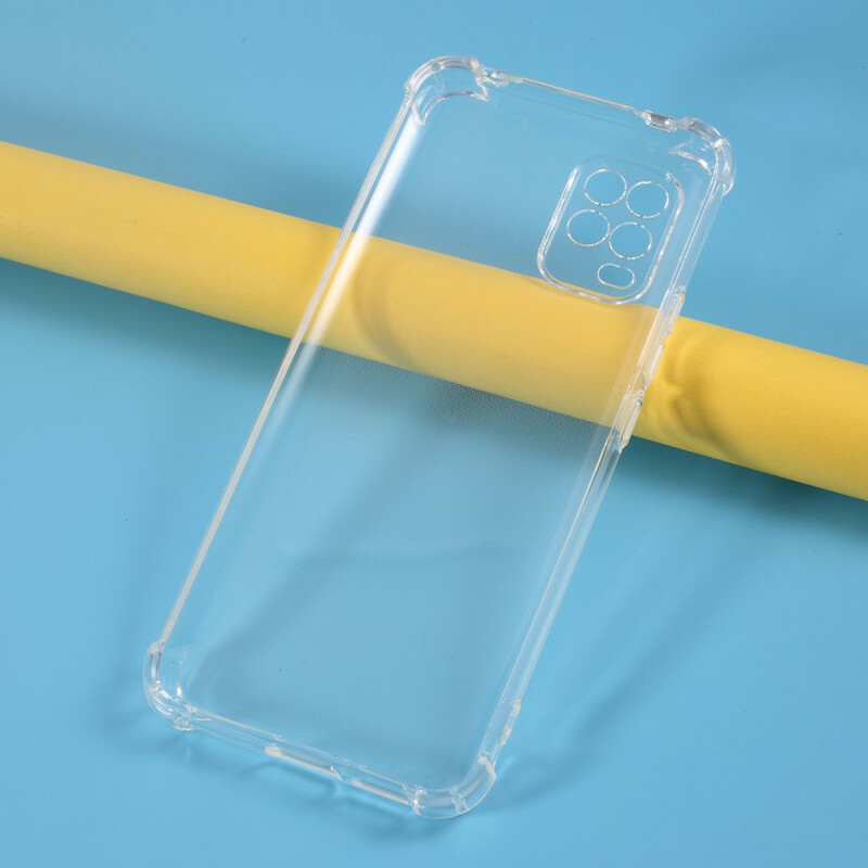 Coque Xiaomi Mi 10 Lite Transparente Coins Renforcés