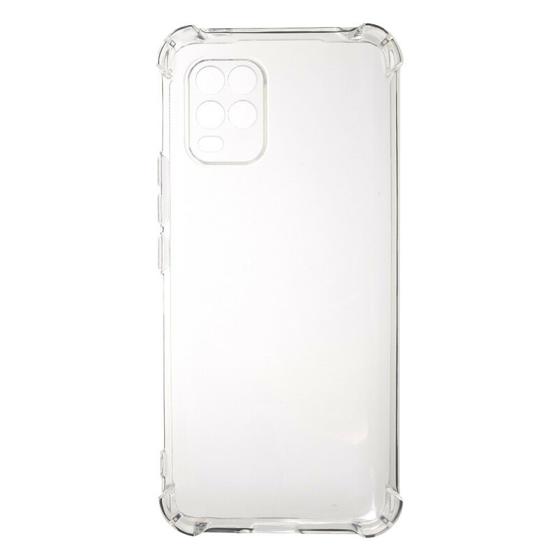 Coque Xiaomi Mi 10 Lite Transparente Coins Renforcés