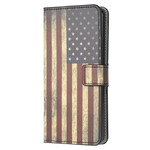 Housse Samsung Galaxy A21s Drapeau USA