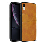 Coque iPhone XR Monochrome Double Porte-Cartes