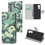 Housse Huawei P40 Lite 5G Camouflage Militaire