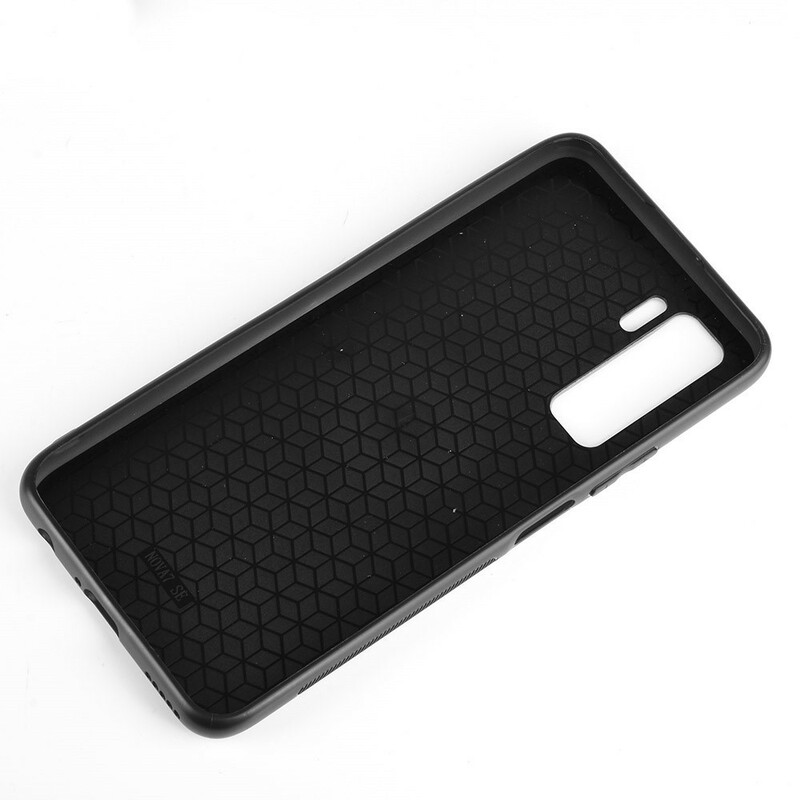 Coque Huawei P40 Lite 5G Style Cuir Coutures