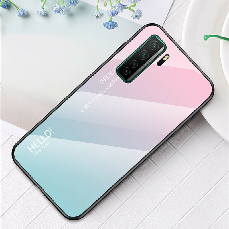 Coque Huawei P40 Lite 5G Verre Trempé Hello