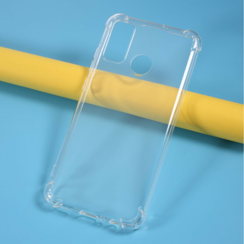 Coque Huawei P Smart 2020 Transparente Coins Renforcés