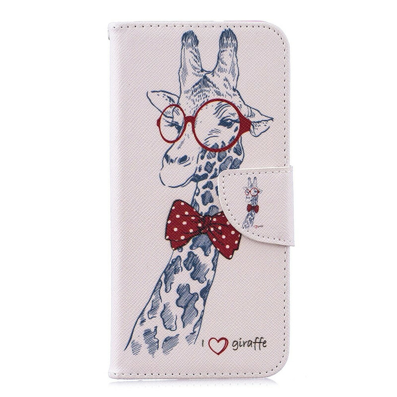 Housse Honor 8A Girafe Intello