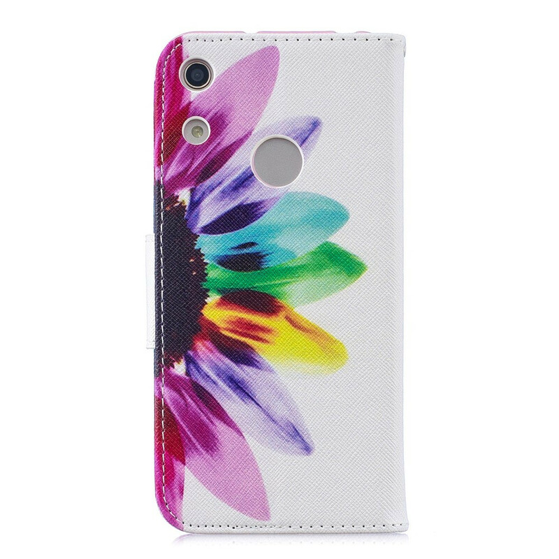 Housse Honor 8A Fleur Aquarelle