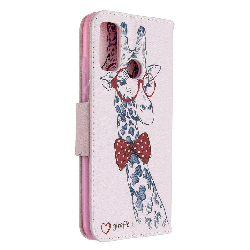 Housse Huawei P Smart 2020 Girafe Intello