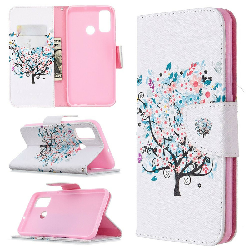 Housse Huawei P Smart 2020 Flowered Tree