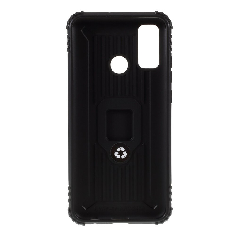 Coque Huawei P Smart 2020 Ring et Fibre Carbone