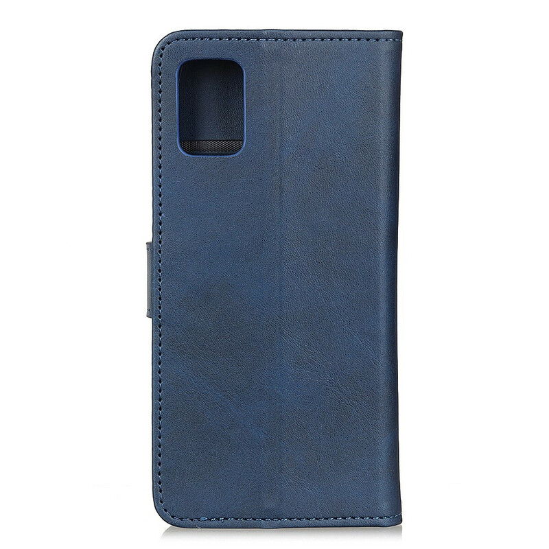 Housse Samsung Galaxy S10 Lite Effet Cuir Matte Rétro