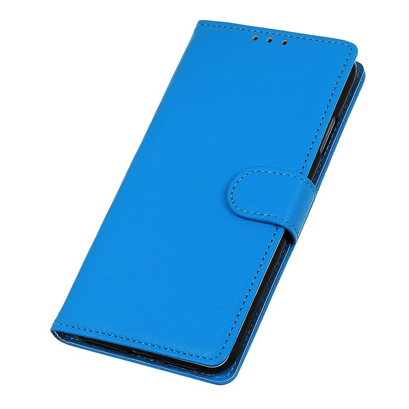 Housse Xiaomi Redmi 9 Effet Cuir Litchi Premium