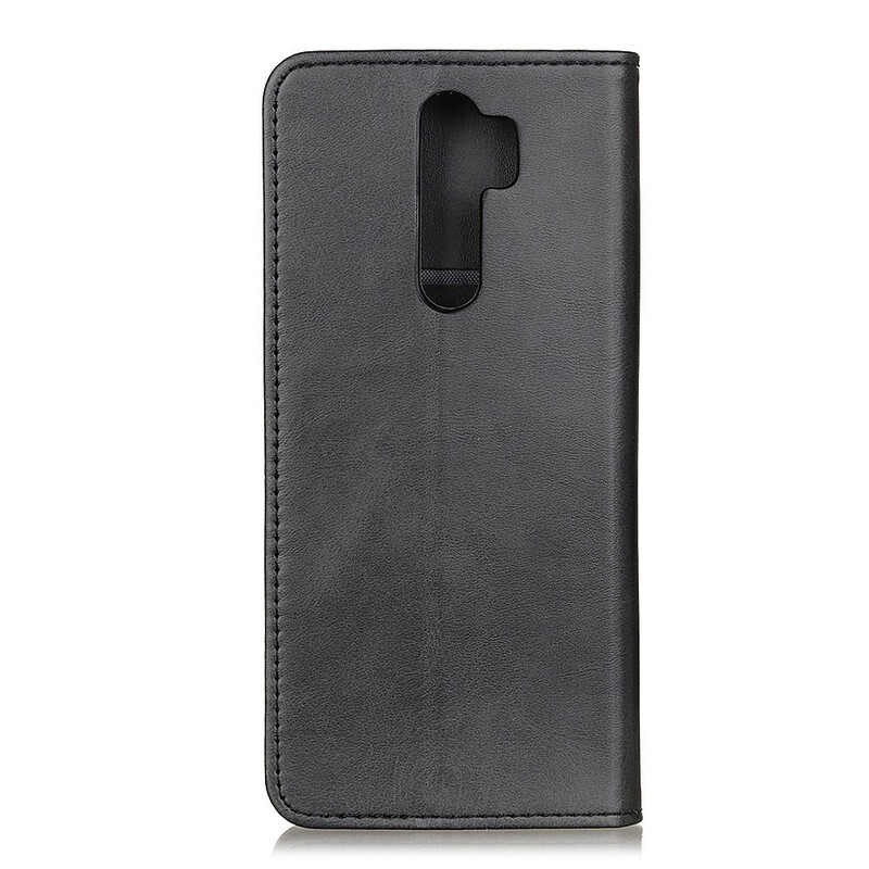 Flip Cover Xiaomi Redmi 9 Cuir Fendu