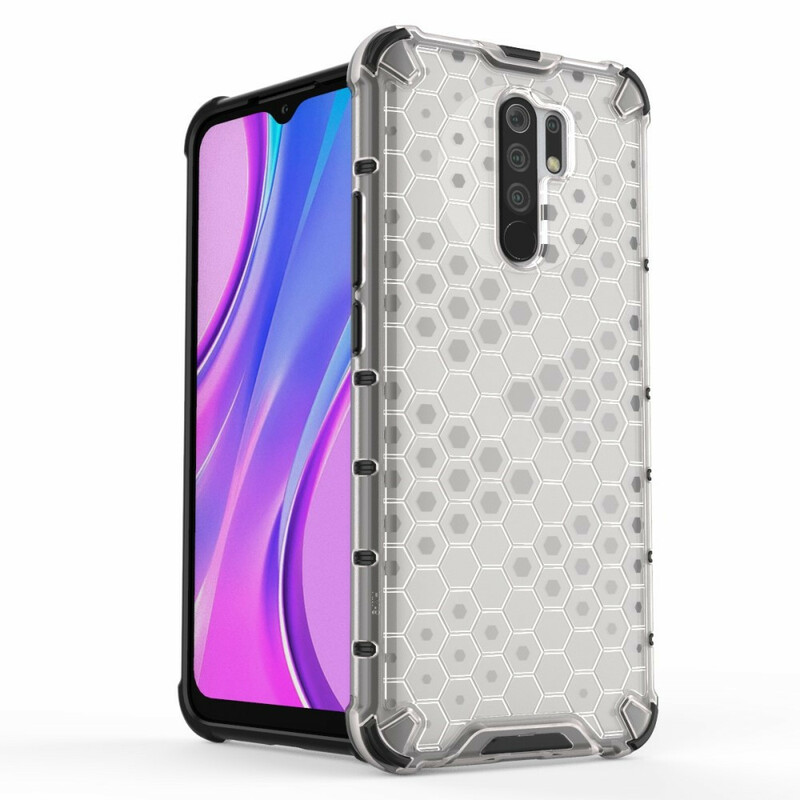 Coque Xiaomi Redmi 9 Style Nid d'Abeille