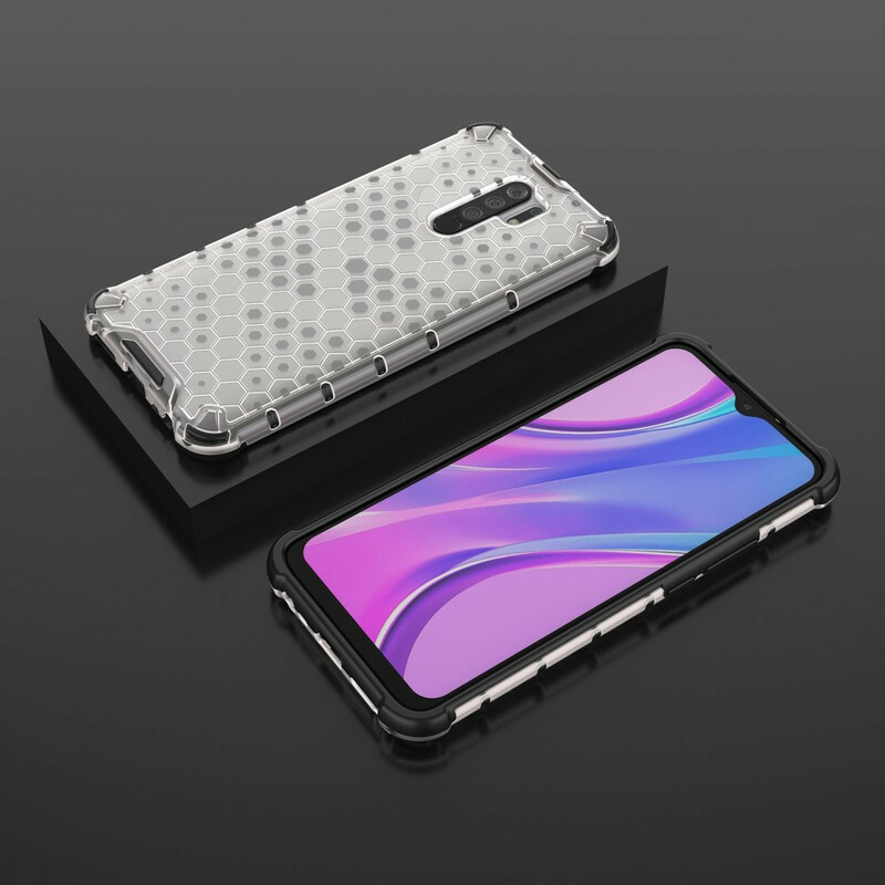 Coque Xiaomi Redmi 9 Style Nid d'Abeille