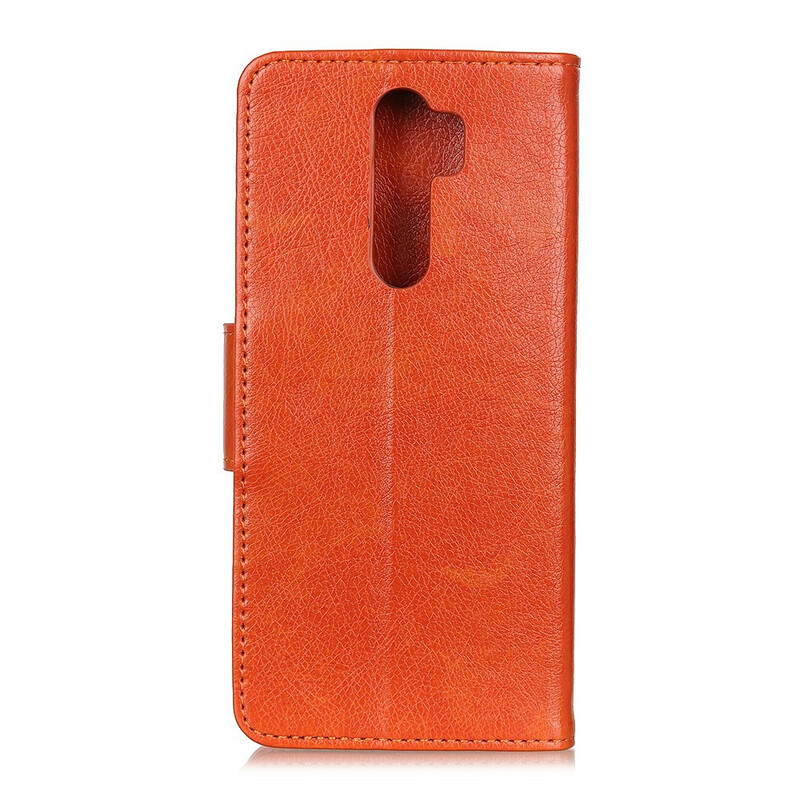 Housse Xiaomi Redmi 9 Cuir Nappa Fendu