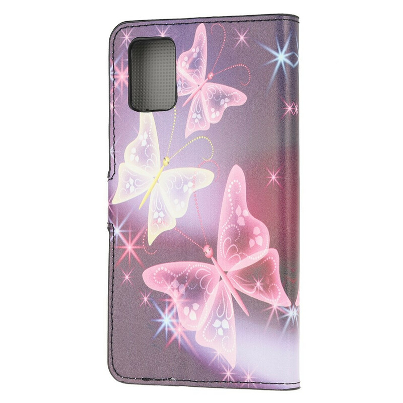 Housse Samsung Galaxy S10 Lite Papillons Néons